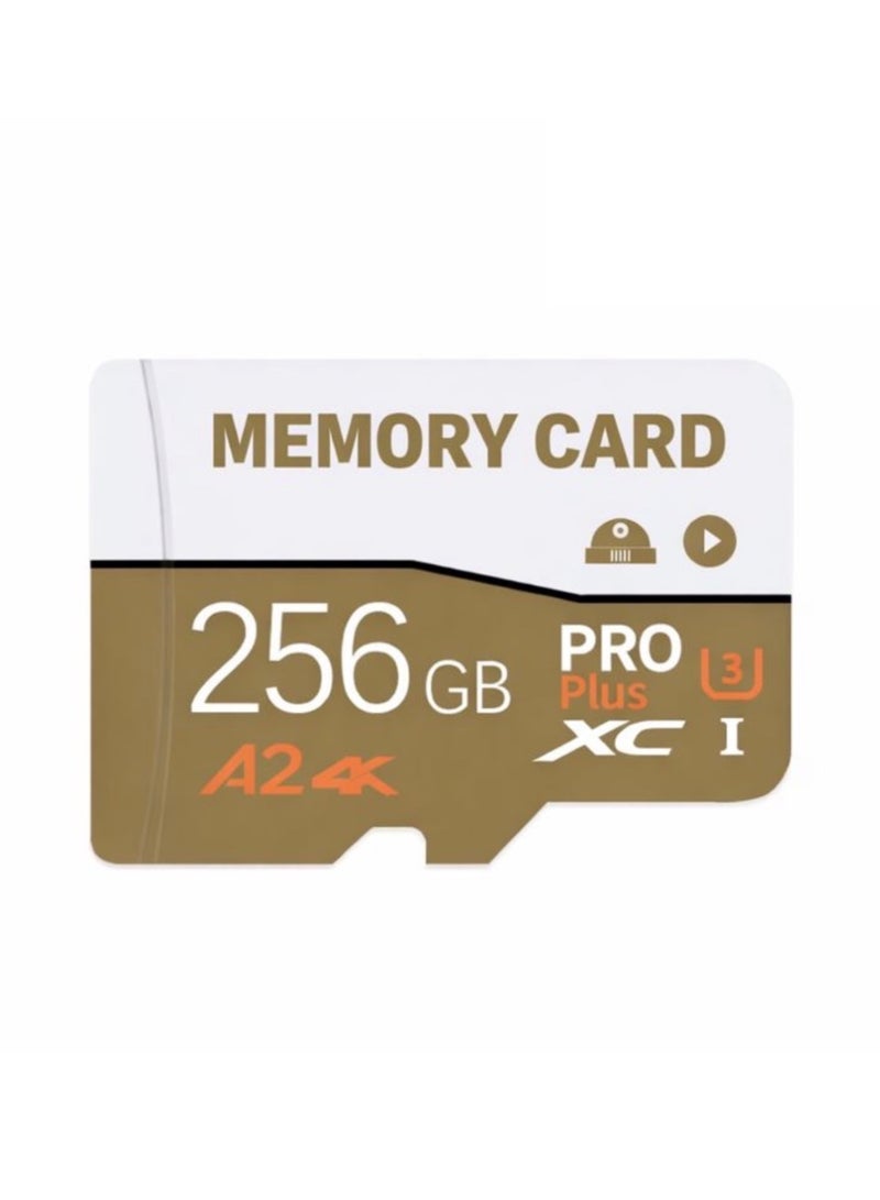 Memory Card 256GB Pro Plus – A2 Performance, 4K Support for Data Storage - Image 1